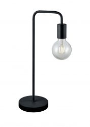 Diallo laualamp 51cm, E27, mattmust
